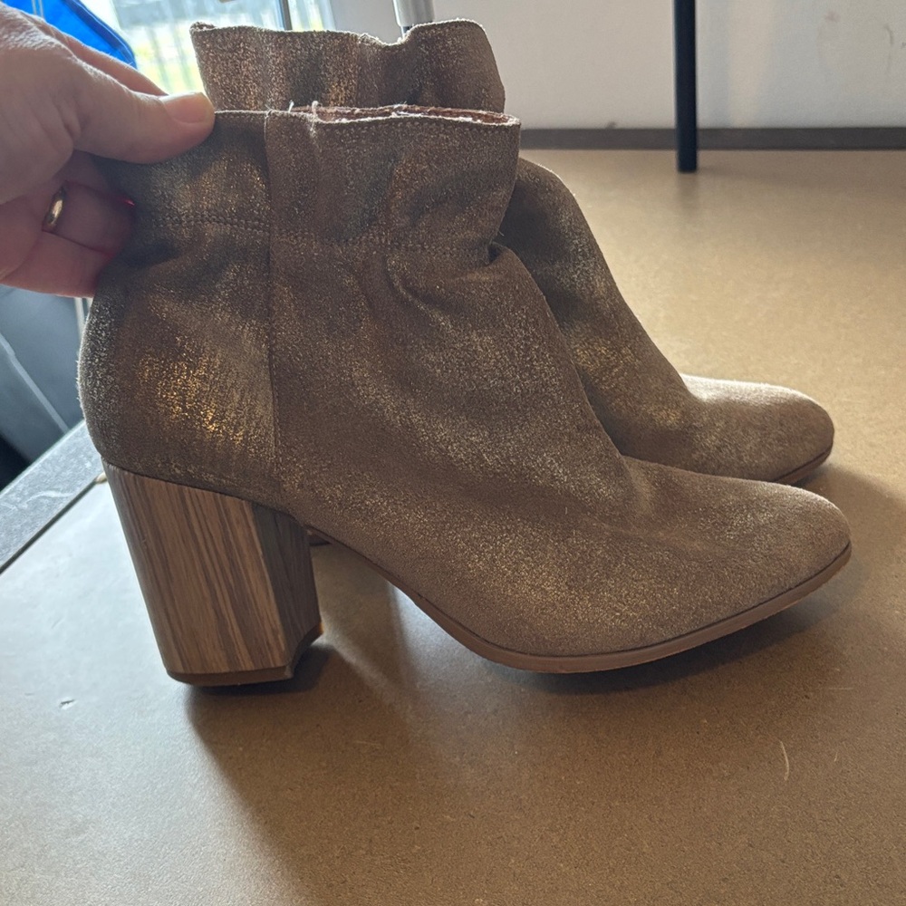 Kelsi Dagger Haley suedes Tan Ankle Boots